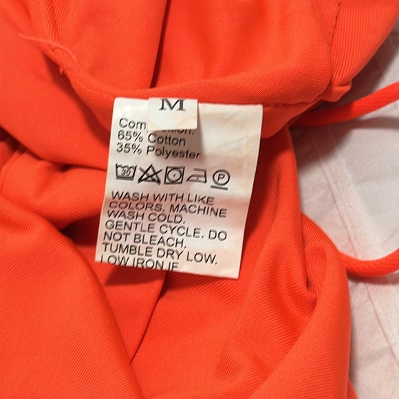 Orange Cropped Tank - Picture 2 of 2